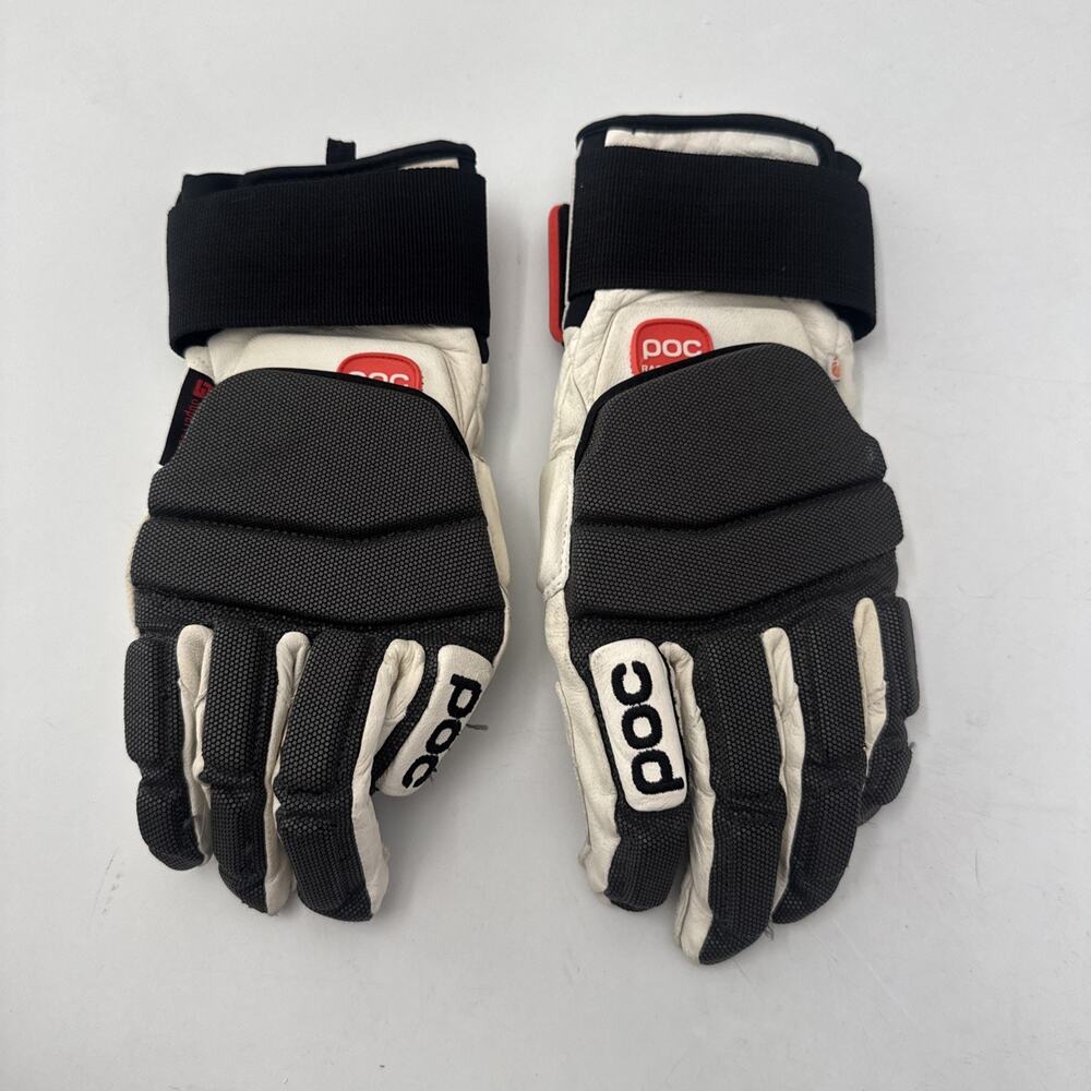 POC Comp VPD 2.0 Leather Ski Racing Gloves White Men's Small Race Stuff